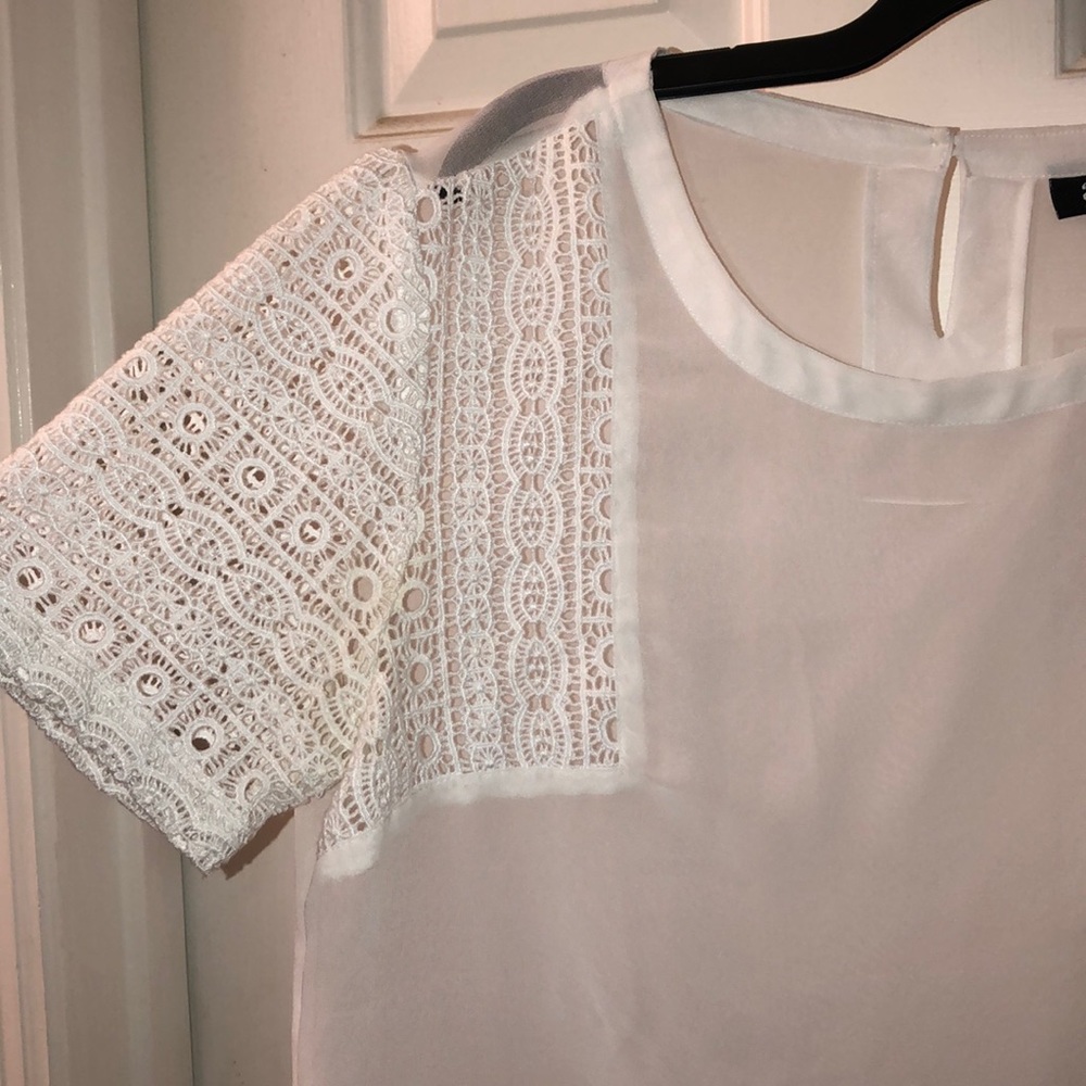 ANA Crotchet Knit Blouse